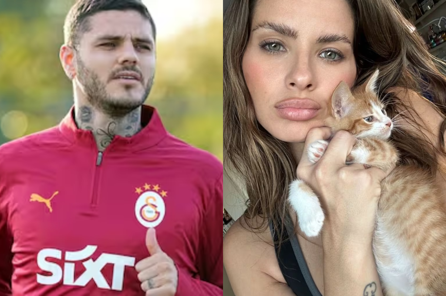 Mauro Icardi y Eugenia Suárez