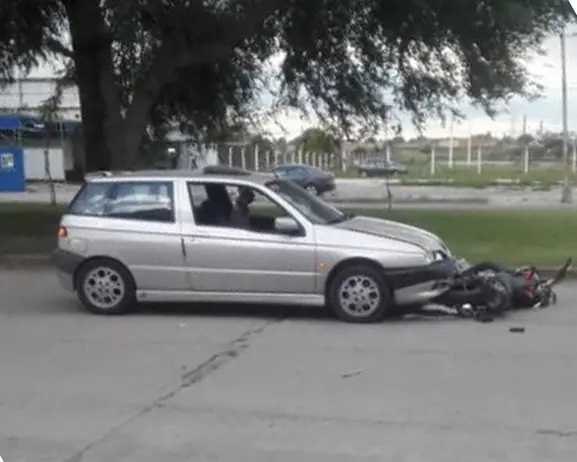 Otro accidente con un motociclista lesionado