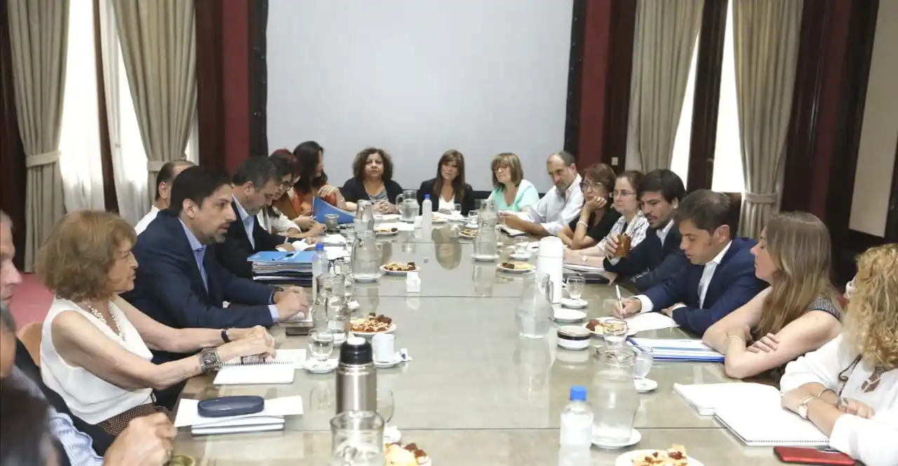 Educación: Kicillof y Trotta se reunieron en Casa de Gobierno para dar comienzo a la agenda federal