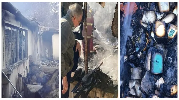 VORAZ  INCENDIO destruyó 5 mil libros y más 70 años de investigaciones del explorador Charles Brewer Carías