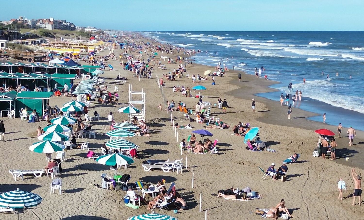 En Pinamar baja el turismo entre semana