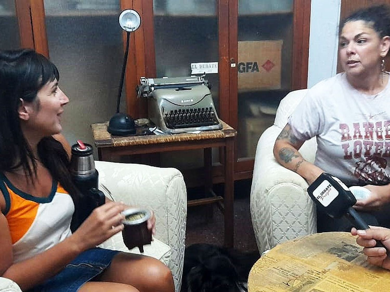 Victoria Moreno y Paula Sciutto.