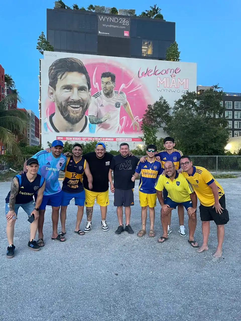 Dos gualeyos en el Mundial de Clubes: "Trajimos la Bombonera a Miami"