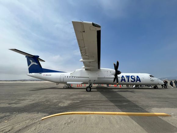 ATSA inauguró sus vuelos a Chimbote