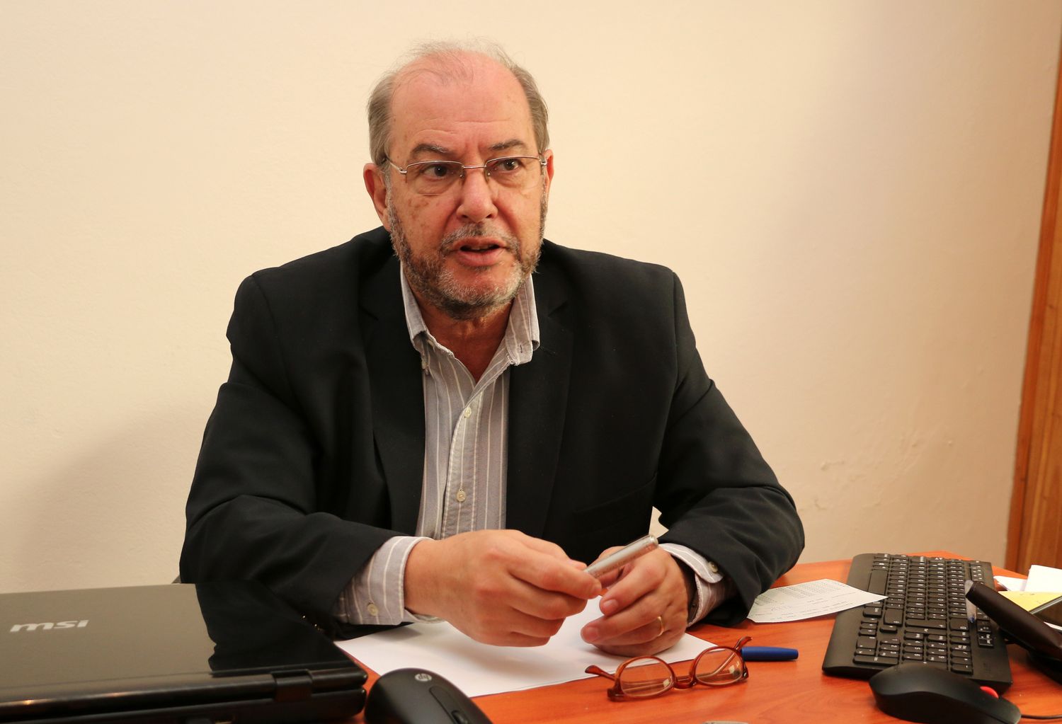 El delegado de la Defensoría del Pueblo dejará el cargo a fin de mes