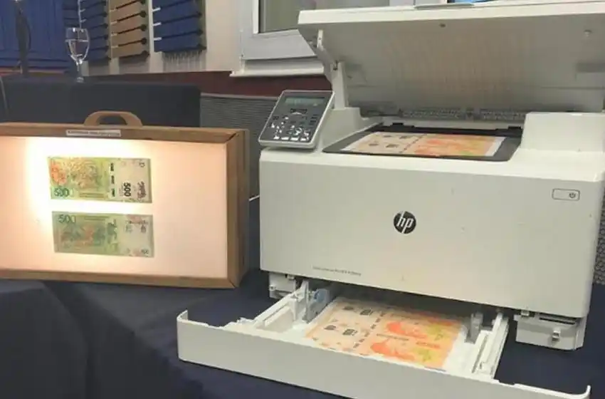 Desbarataron falsificadores de billetes de $200, $500 y $1000