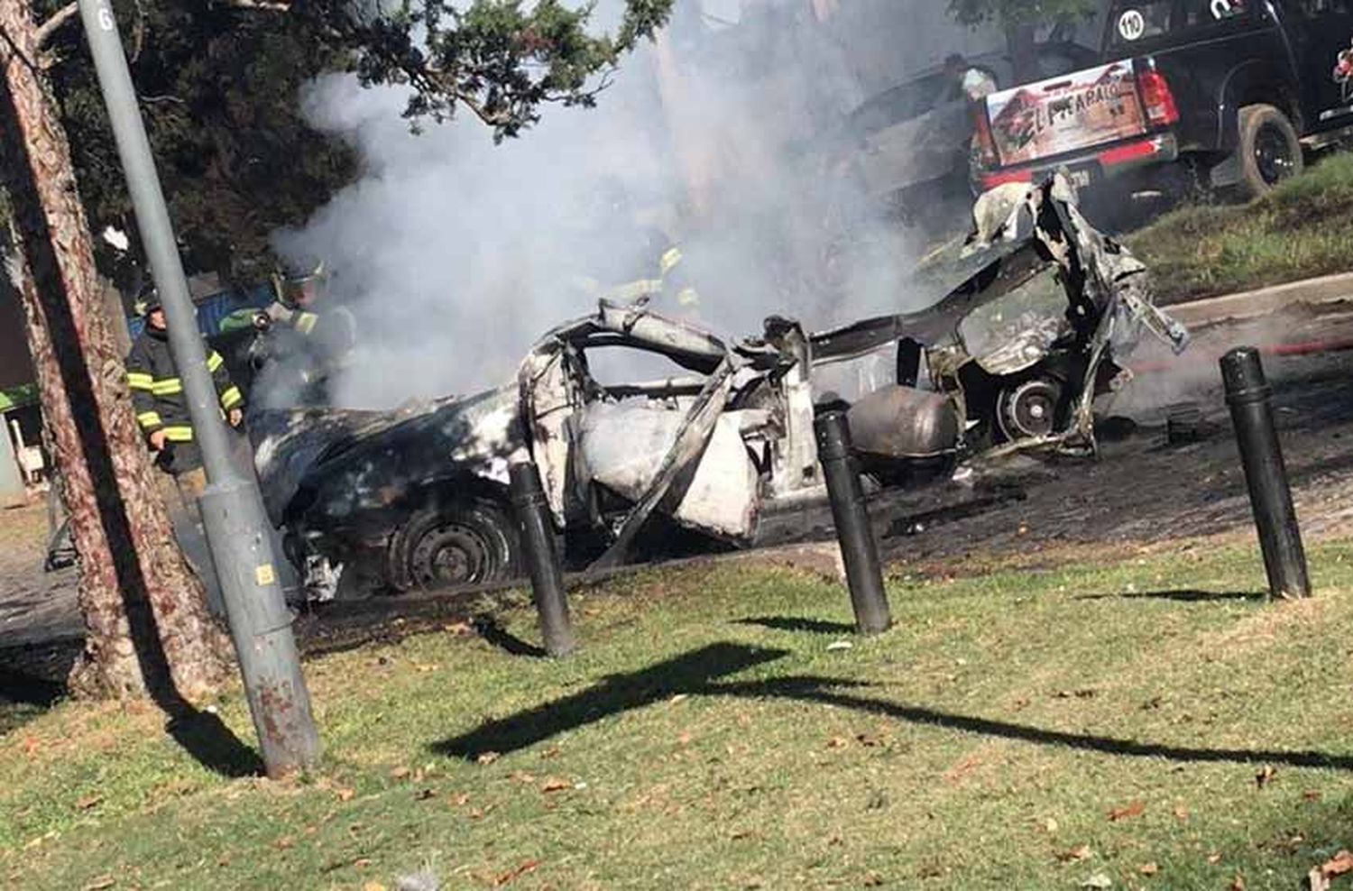 Fuerte explosión en inmediaciones de la Estación Fluvial