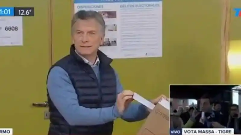 Macri votó en Palermo: "Esta elección define los próximos 30 años de la historia de nuestro país” 