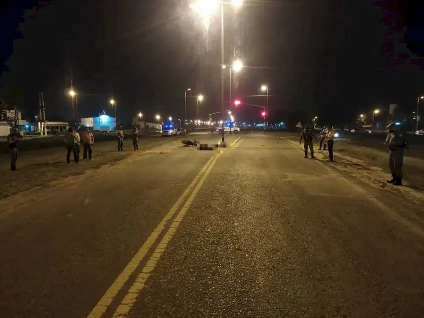 Siniestro vial sobre ruta nacional 11 dejó como saldo una víctima fatal y un lesionado