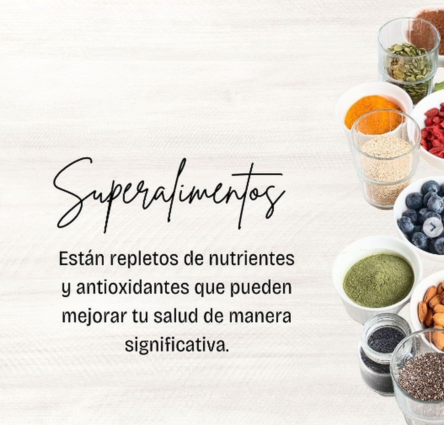 Super alimentos.