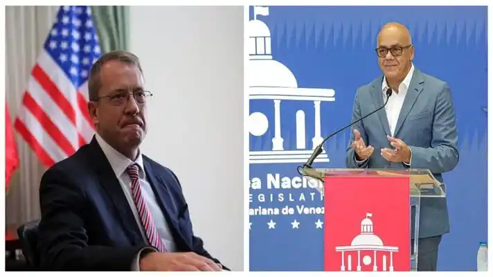 ¡CÁLMESE! El mensaje de Jorge Rodríguez a James Story y su amenaza de más sanciones contra Venezuela