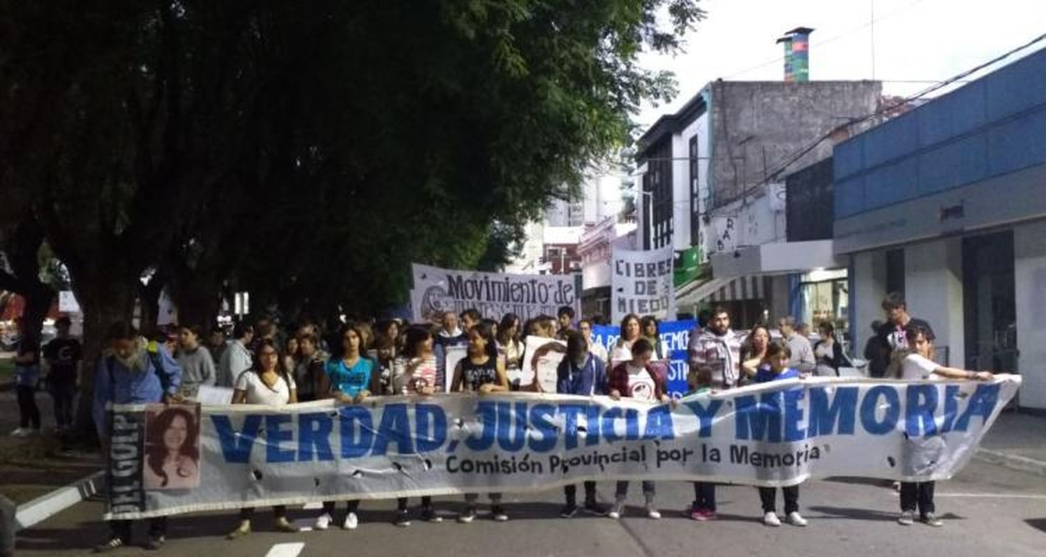 #DíaDeLaMemoria: Con una marcha, el descubrimiento de un mural y mensajes culminaron las actividades