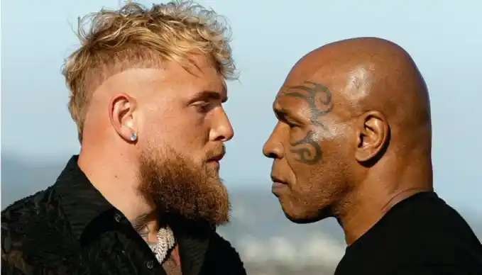 Confirmaron que la pelea entre Mike Tyson y Jake Paul será profesional