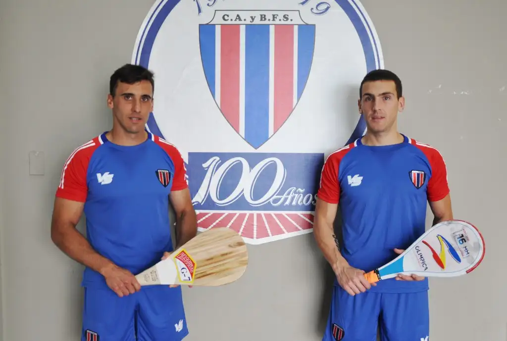 FOTO PRENSA FERRO Inchausti y Narbaits, los jugadores de Ferro.