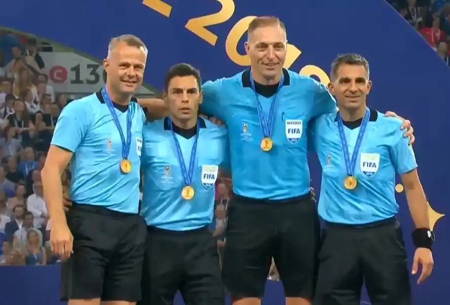 Hernán Maidana, el bonaerense que fue protagonista en la final del Mundial Rusia 2018