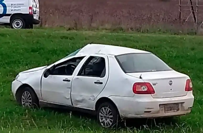 Accidente en la autopista Rosario-Córdoba
