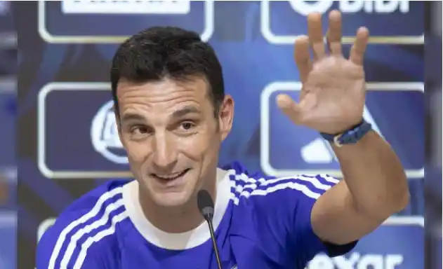 Conferencia de prensa de Lionel Scaloni previo al partido ante Islandia
Foto: Agencia NA (Xinhua/Martín Zabala)