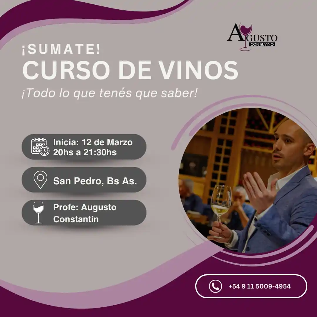 a gusto con el vino marzo