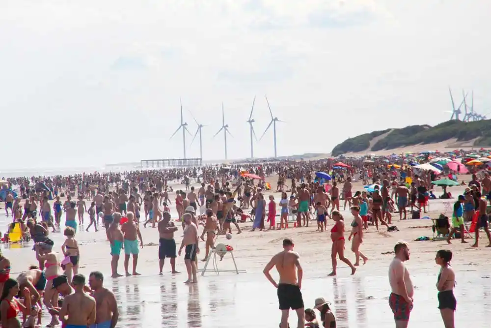Una jornada calurosa que alcanzó los 34,2º