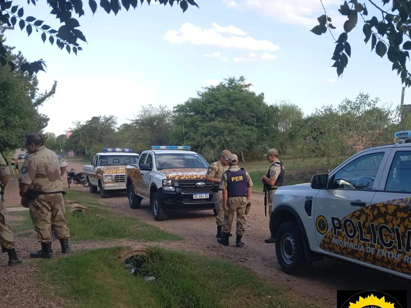 La Brigada de Feliciano realizó dos allanamientos por abigeato