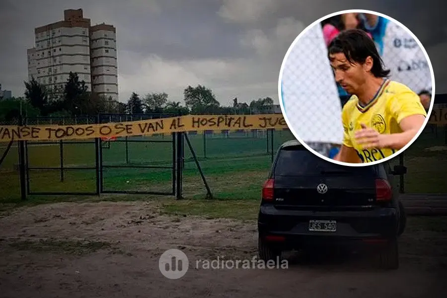 Apareció un pasacalle con fuertes amenazas para el plantel de Atlanta: "Vayanse todos o se van al hospital"
