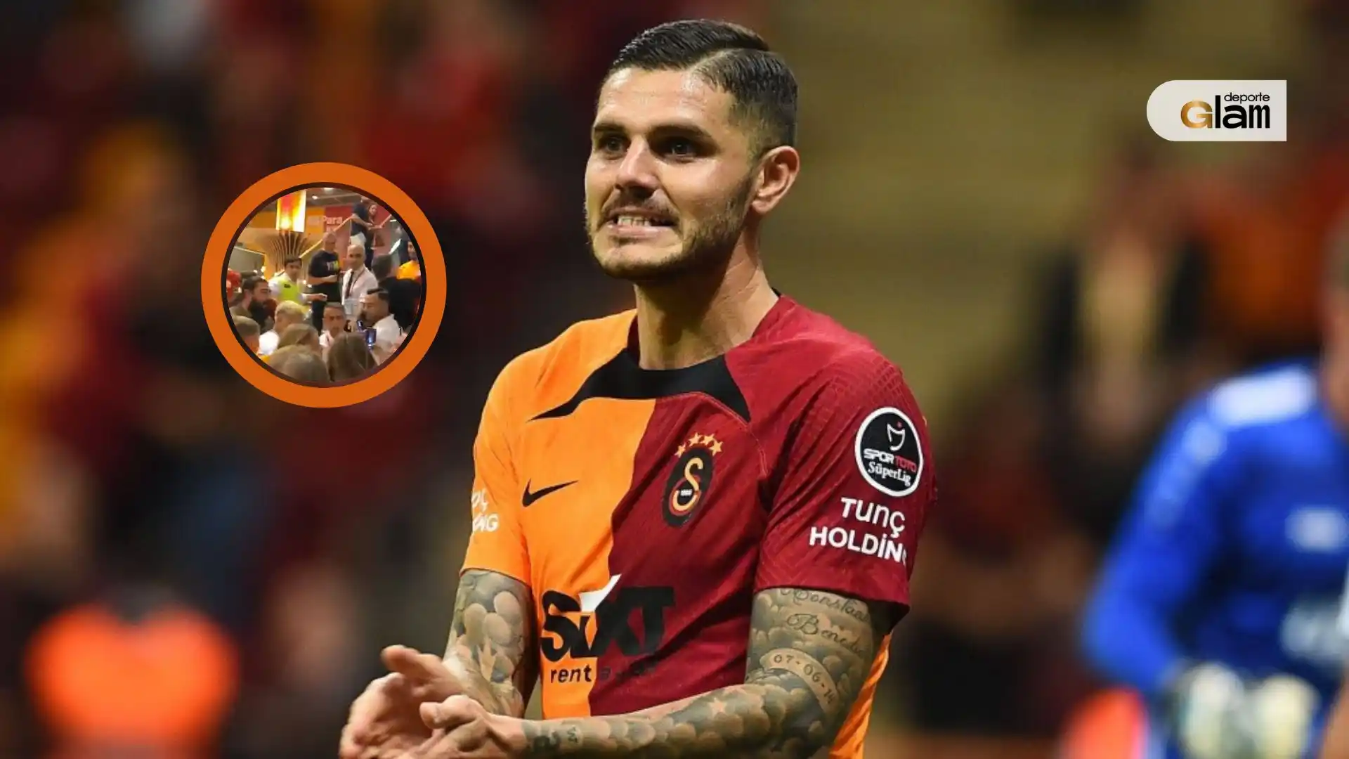 Icardi y la China en el centro de la polémica tras video viral del incidente con un fan