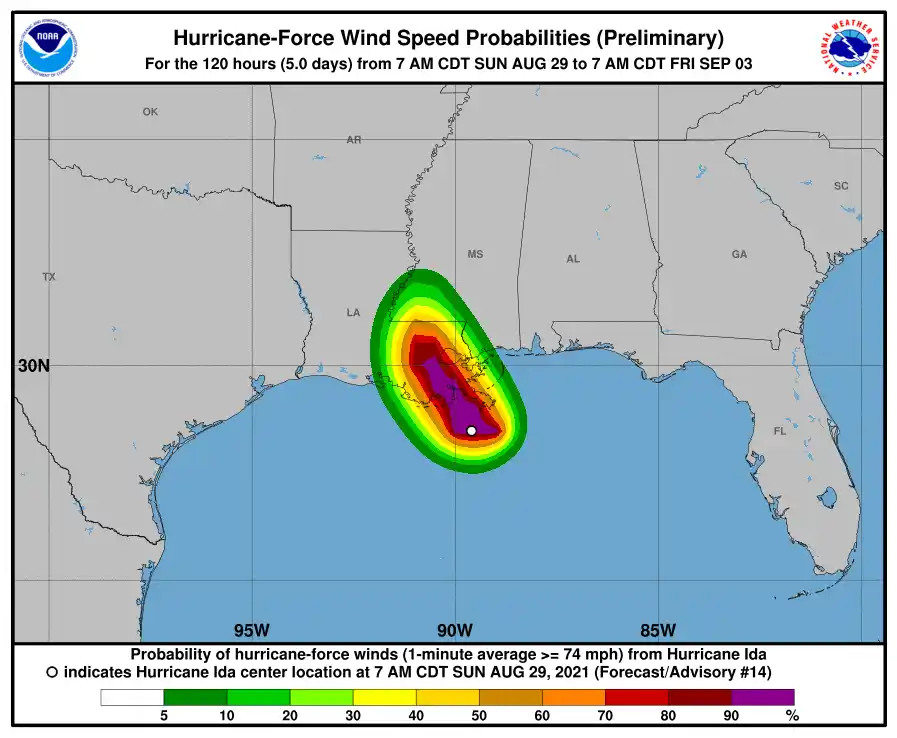 Amenazante huracán IDA recuerda estragos de Katrina