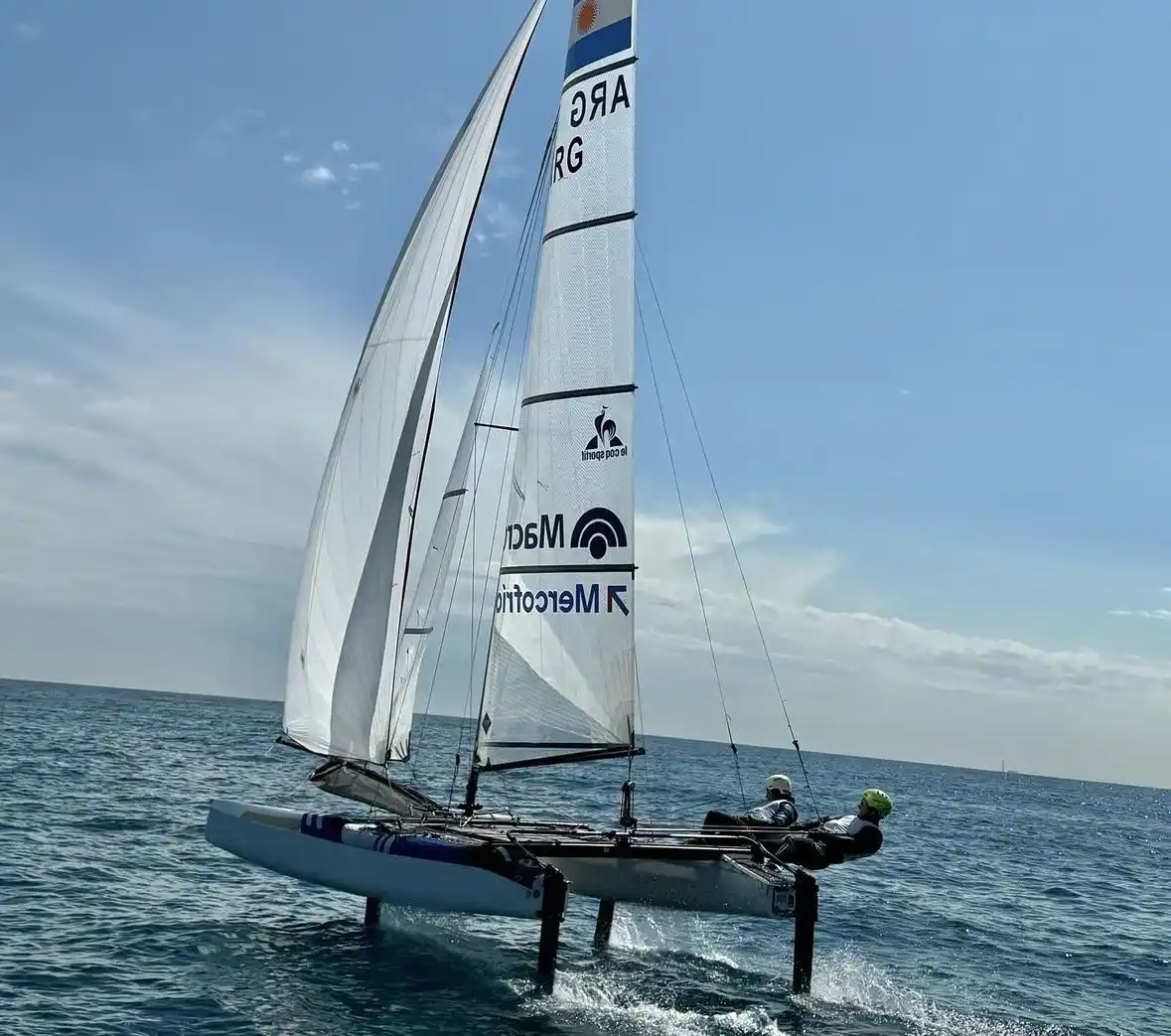 Eugenia Bosco inició su participación en los Juegos Olímpicos.