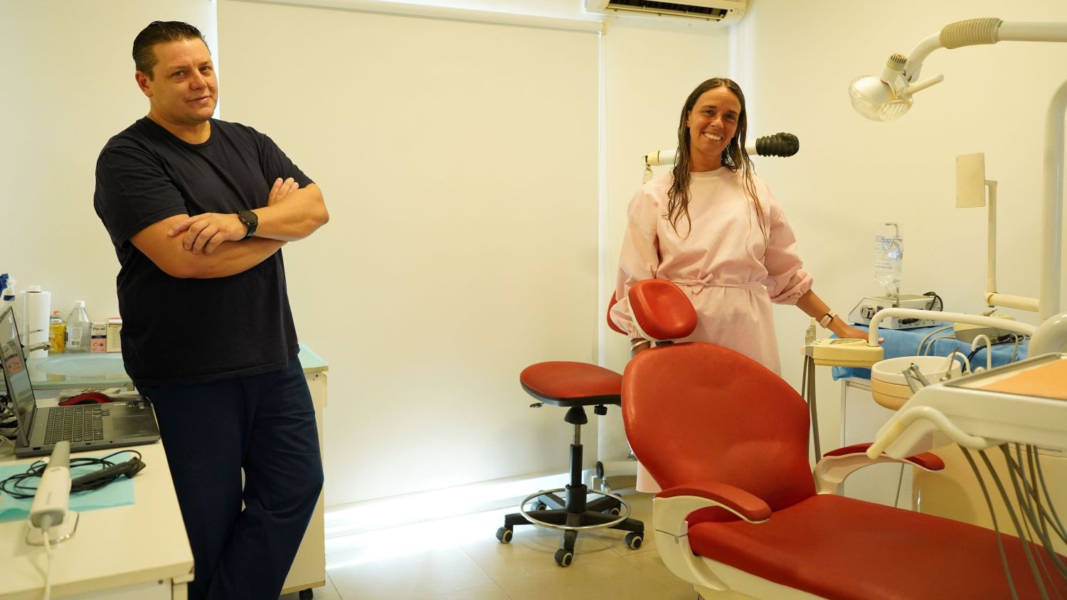 María Soledad Casuscelli y Esteban Martino. Odontólogos 2