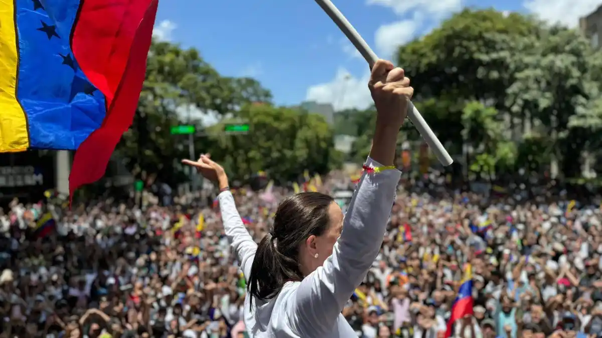María Corina Machado asegura que el 28Jul se inició la transición en Venezuela