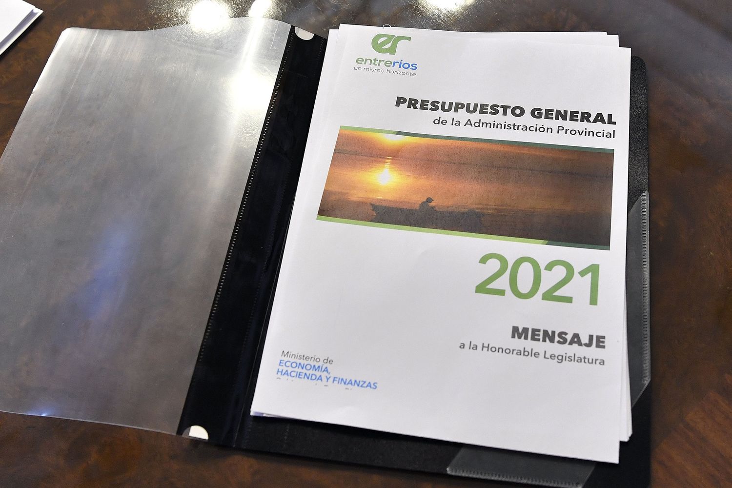 El Ejecutivo envió el proyecto de presupuesto a la Legislatura