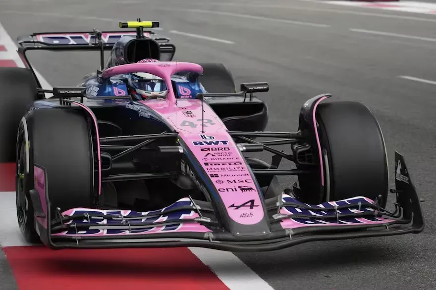 El pilarense Franco Colapinto quedó 19° en la primera práctica del Gran Premio de Singapur de Fórmula 1