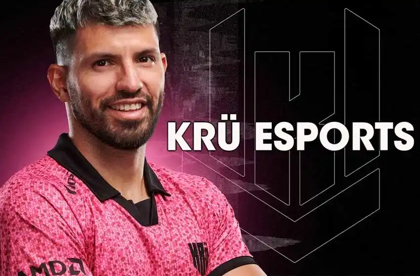 El Kun Agüero presentó KRÜ, su nuevo equipo de eSports