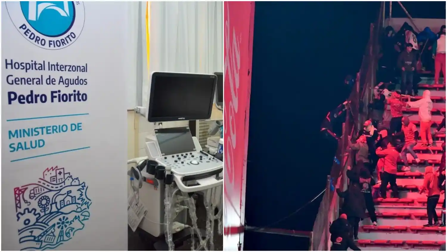 Quiénes son los 19 heridos de U de Chile en Avellaneda, en qué hospitales están y cómo sigue el hincha que cayó al vacío