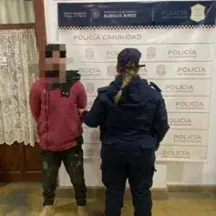 El hombre fue trasladado a la Comisaría.