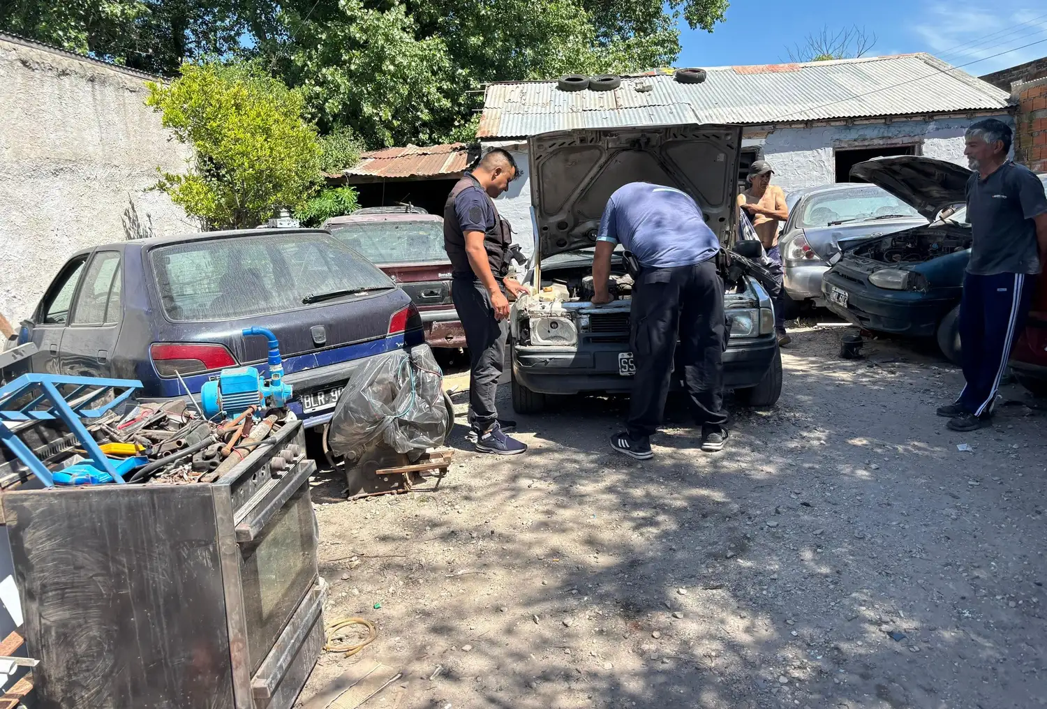El operativo involucró a varias comisarías.