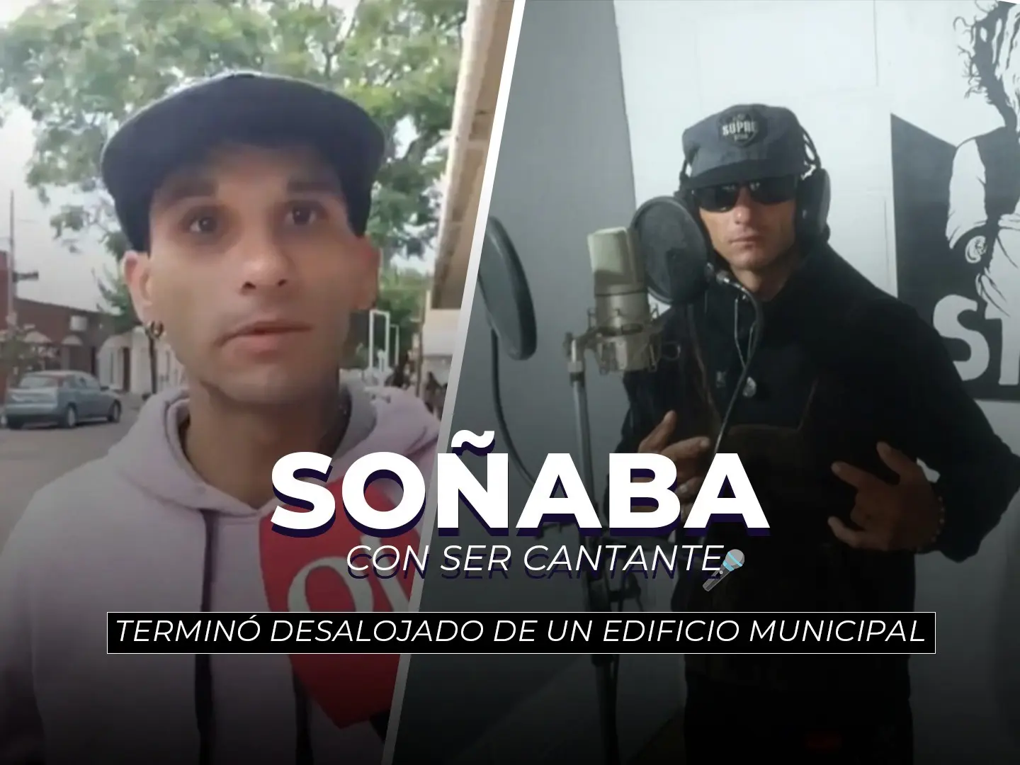 El joven cantaba covers y soñaba con ser como L-gante. Foto: archivo La Opinión.