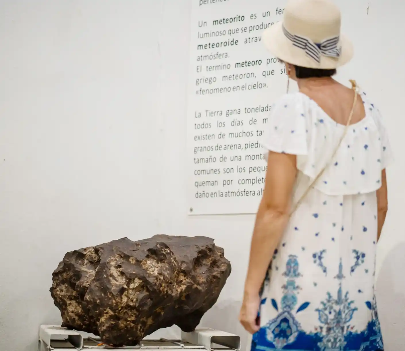 La provincia restituirá dos meteoritos que mantiene en custodia en el Museo Antonio Serrano