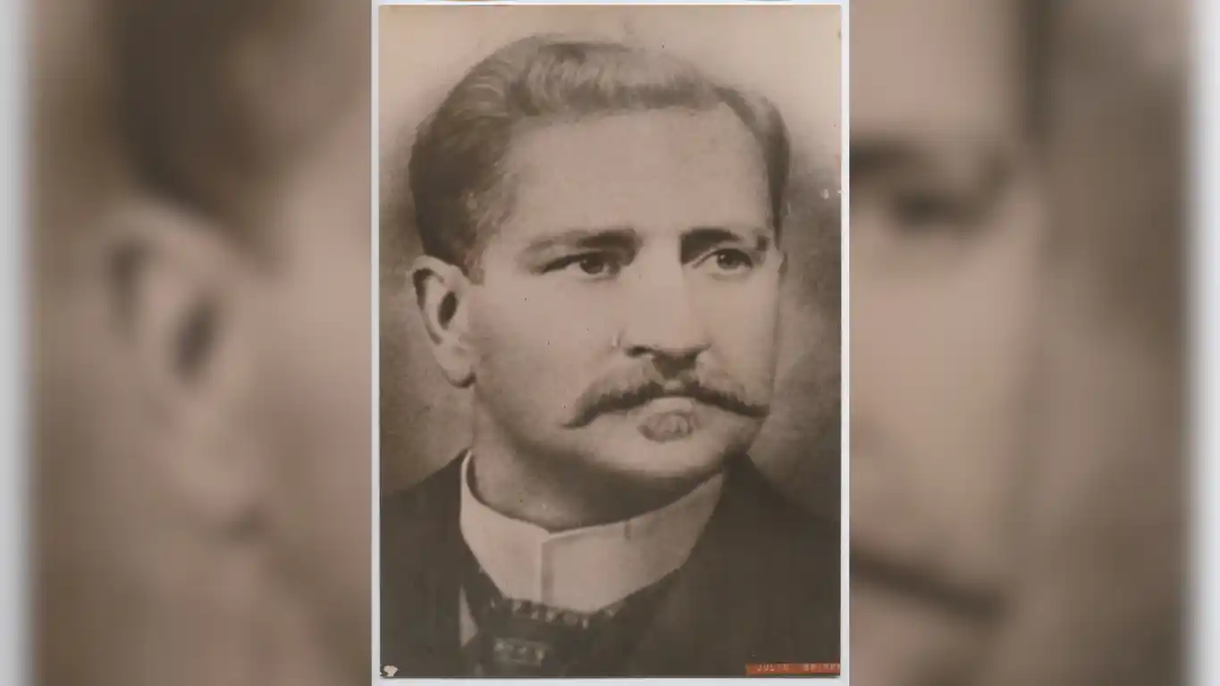 Julio Brinkmann, el alemán que llegó a la Argentina y fundó la ciudad que lleva su apellido.