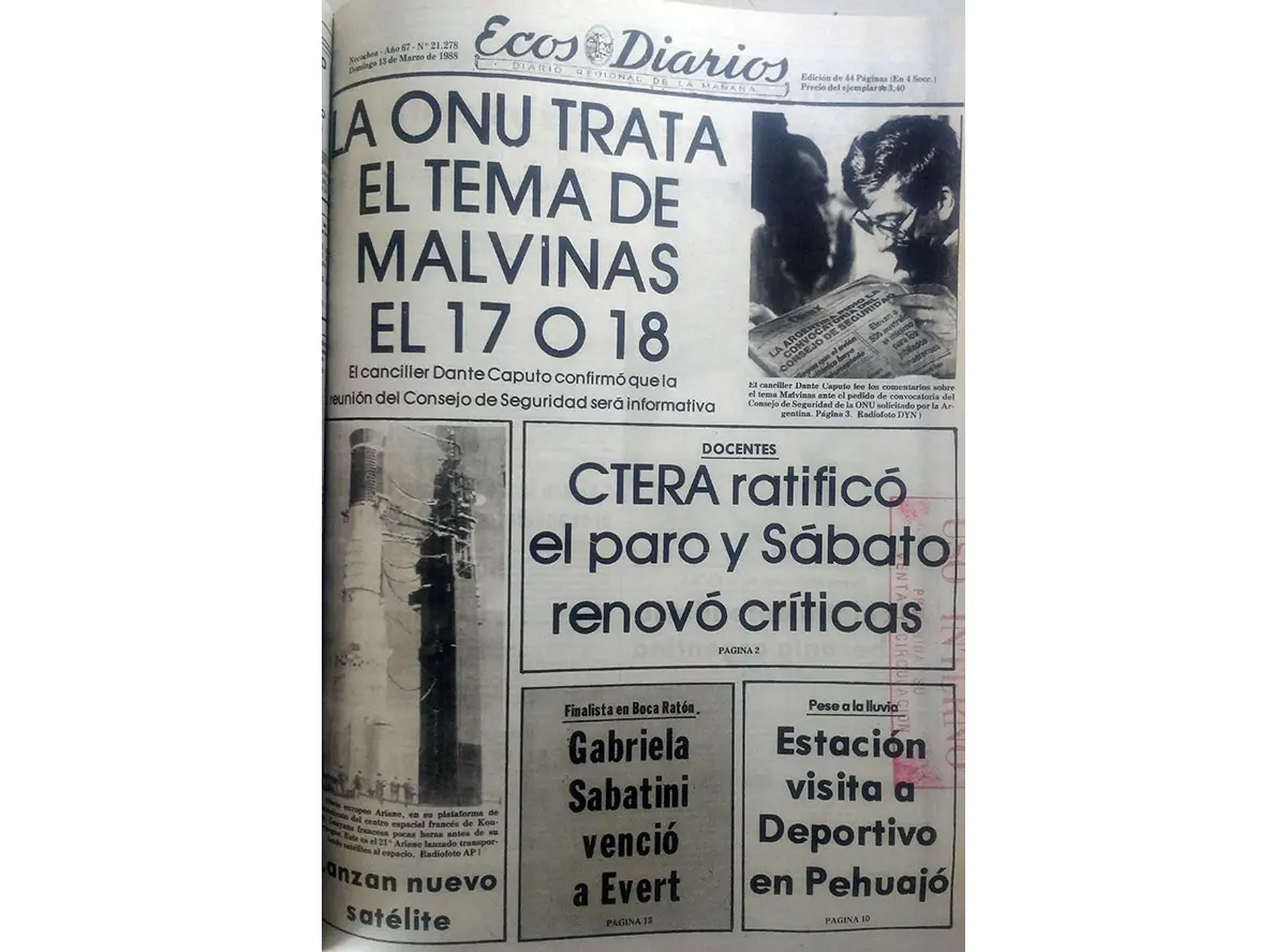 Domingo 13 de Marzo de 1988