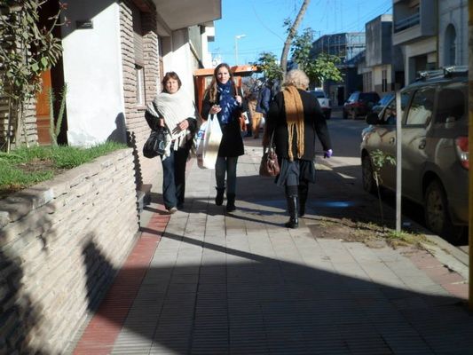Con la llegada de una masa de frío polar, Gualeguaychú amaneció helada