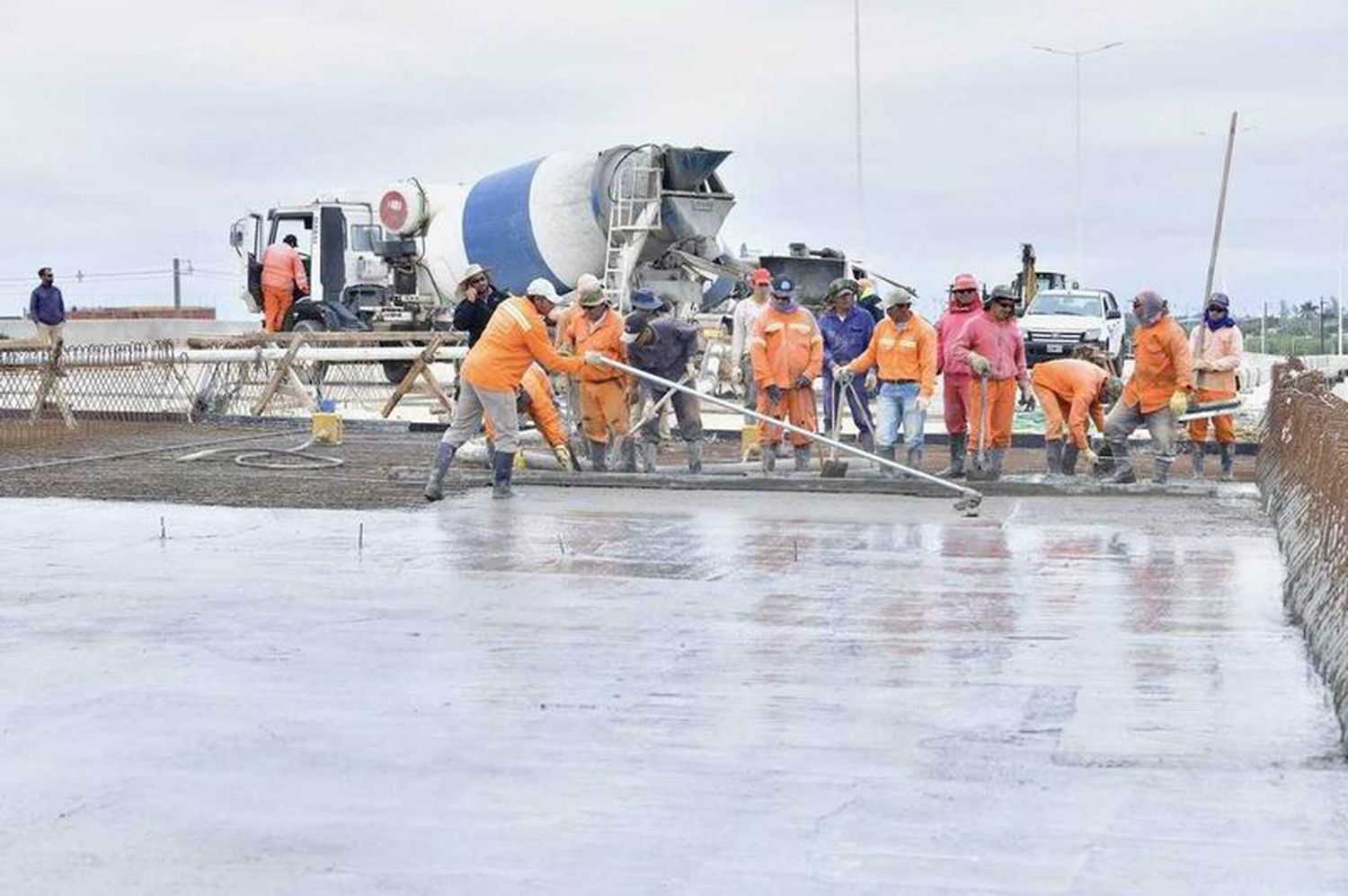 El viaducto sobreelevado ya cuenta 
con el 95% de ejecución de las obras