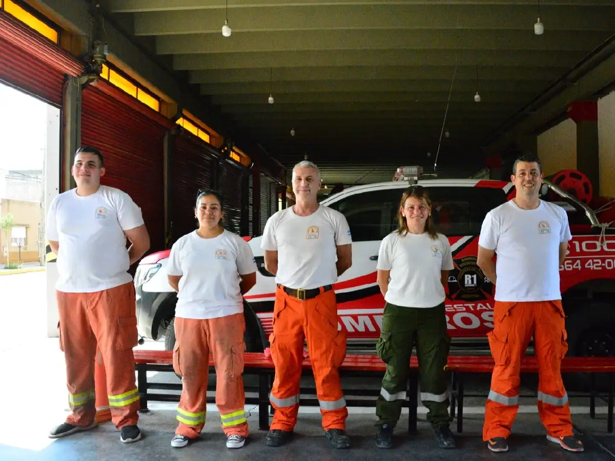 Bomberos Voluntarios de San Francisco  viajaron a los incendios de Corrientes      