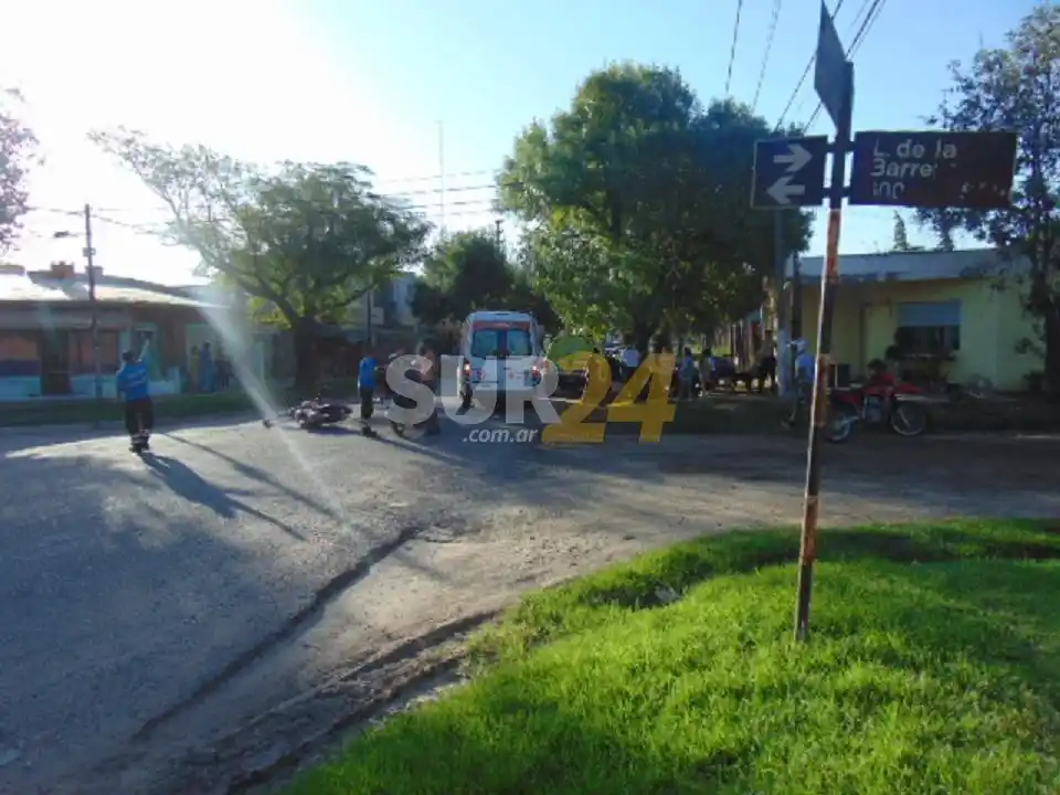 Venado Tuerto: camioneta chocó a motociclista y se dio a la fuga