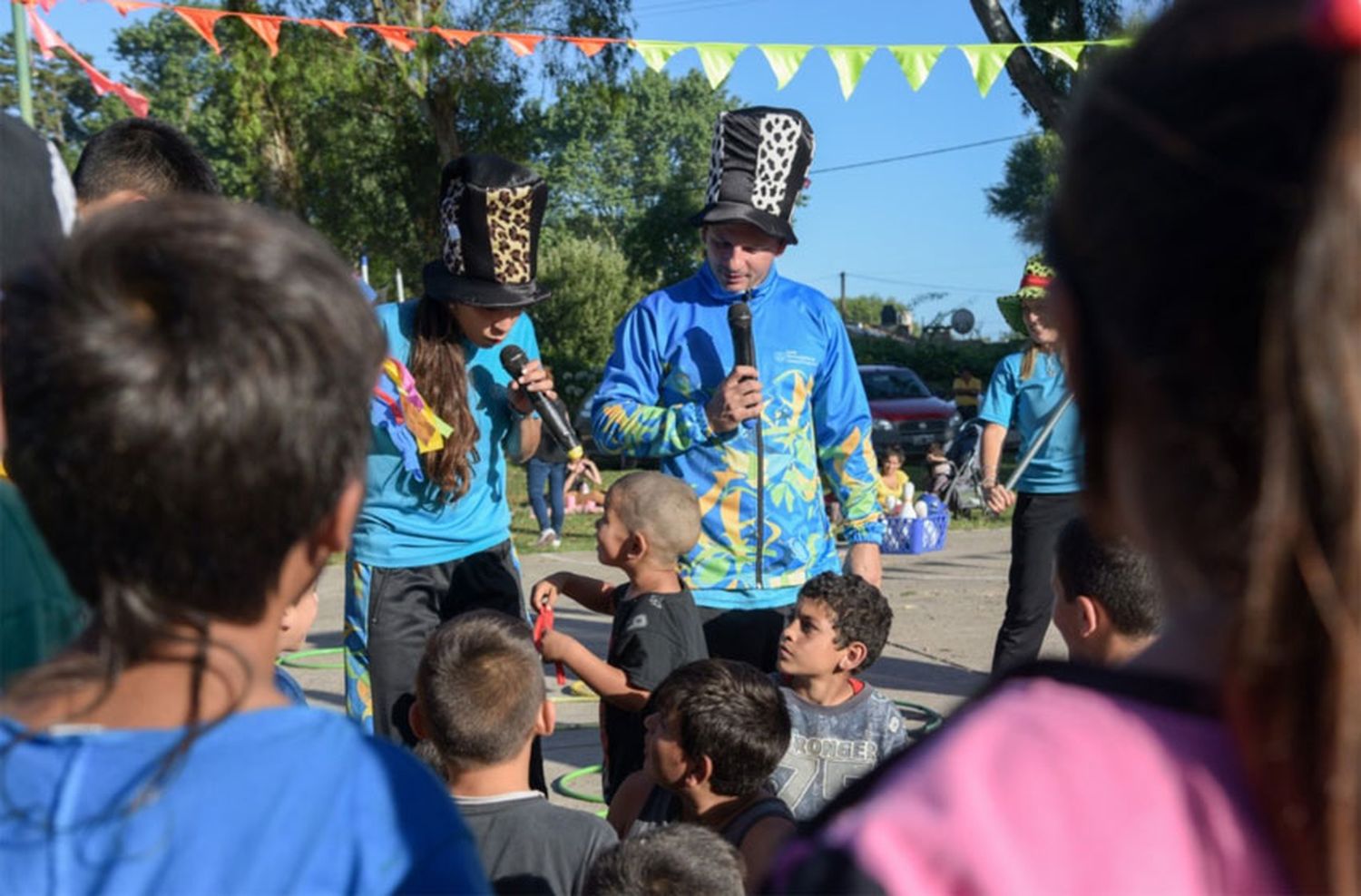 “Divertite en tu Barrio” puso primera en Felix U. Camet