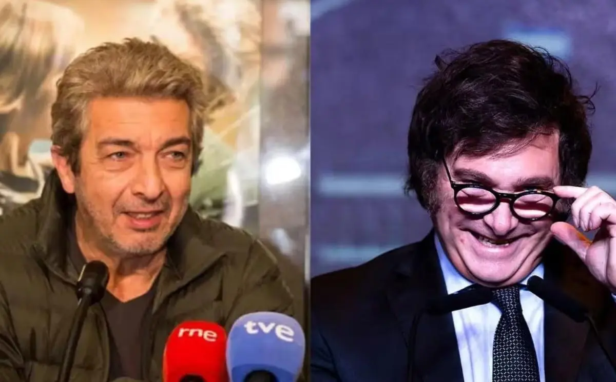Los libertarios salieron a pelearse con Ricardo Darín.