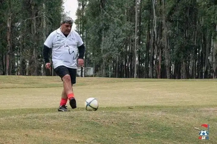 Footgolf: Gran participación de Gustavo Seery en Cañada Rosquín