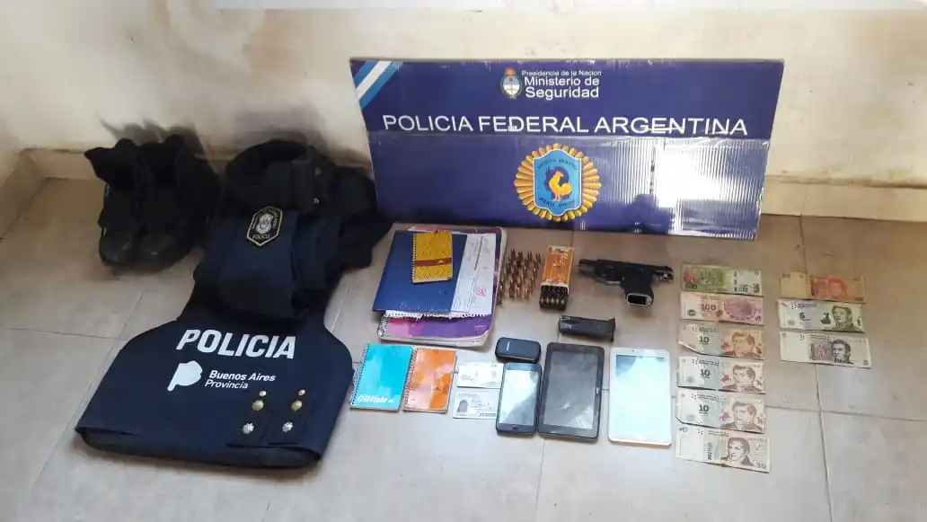 Azul: desbaratan banda narco liderada por un preso, una policía embarazada y una empleada municipal