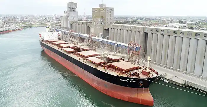 Puerto Quequén: en once meses se movilizó 6.221.848 toneladas