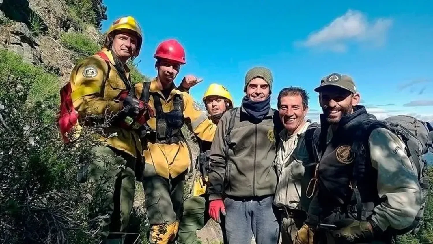 Permaneció toda la noche perdido en el cerro O´Connor